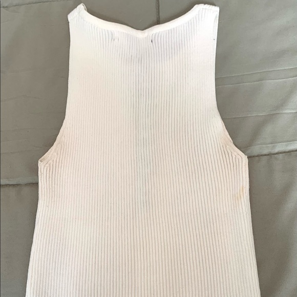 Forever 21 white crop top, size S - Picture 2 of 4
